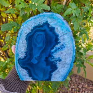 Agate Geode Crystal Lamp