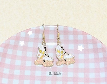 Pink Roller Skate Earrings | Kawaii earrings | Cute accessories |