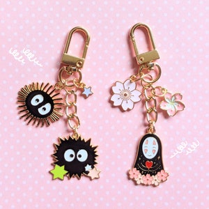 Sakura Anime Keychains | Kawaii keychain | Cute accessories | Friendship gift