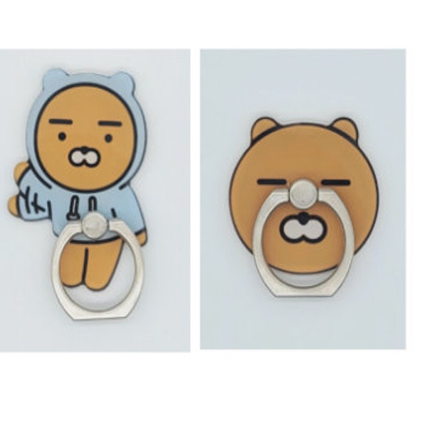 Kakao Ryan Cell Phone Ring Holder Finger Ring Stand