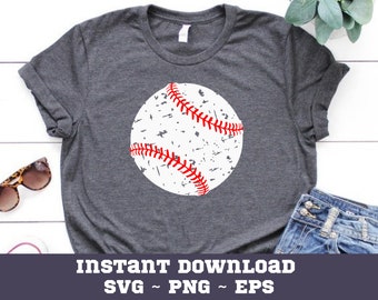 Grunge Baseball svg, Grunge Softball Svg, Distressed Baseball svg, Distressed Softball svg, Vintage Baseball Clip Art, Baseball Clip Art