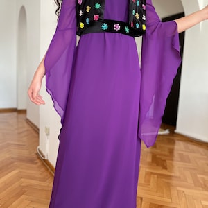 Kurdish Dress: Embroidered Vest & Belt, Persian Nowruz Costume