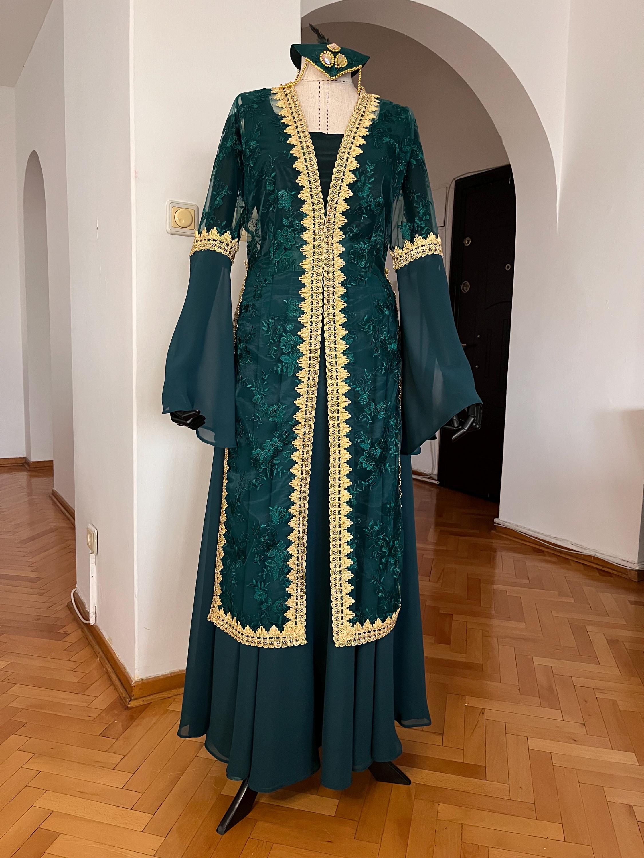 Handcrafted Persian dance costume , Persian traditional clothes,Nowruz costume , skirt, Persian dress, Yalda night costume