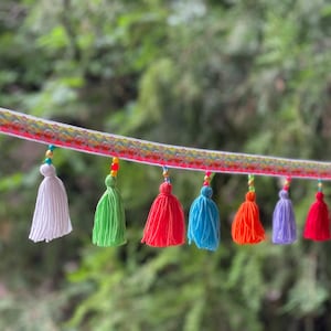 Sherdeng Tassel Garland: Persian Celebration Decoration