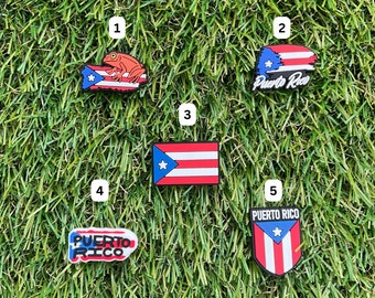 Puerto Rico Shoe Charms