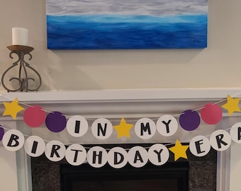 Engagement Era - Friendship Bracelet Banner - Birthday Era - Customize - Taylor