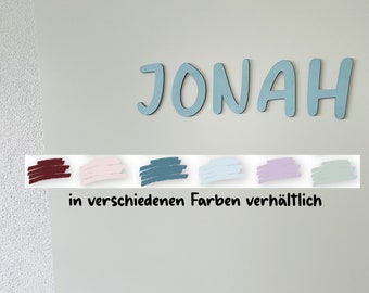 Holzbuchstaben für Kinderzimmer, Namensschild Kind, Kinderzimmertür Buchstaben aus Holz