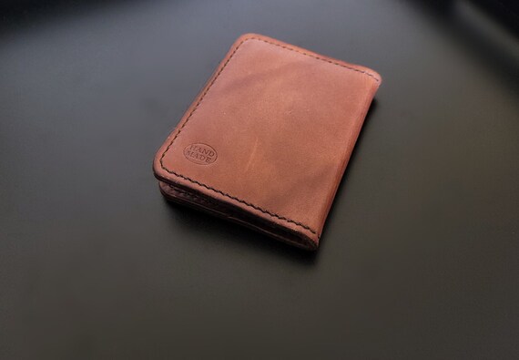 Handmade Leather Vertical Wallet / No.2 Handmade Leather Vertical Wallet / No.2