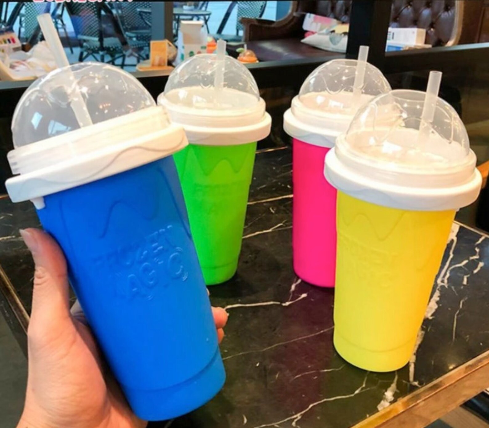 DIY Slushy Cup Instant Slushy Maker Tiktok Trending Summer Etsy