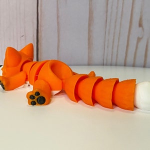 Articulated Baby Fox Fidget Toy Gift Home Decor image 5