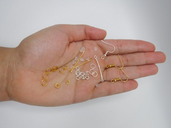 300pcs Hypoallergenic Earring Hooks Basic Components For Jewelry Making