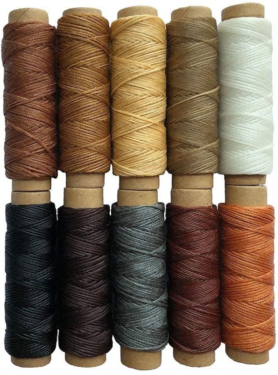 Leather Thread, Waxed Thread For Sewing Leather