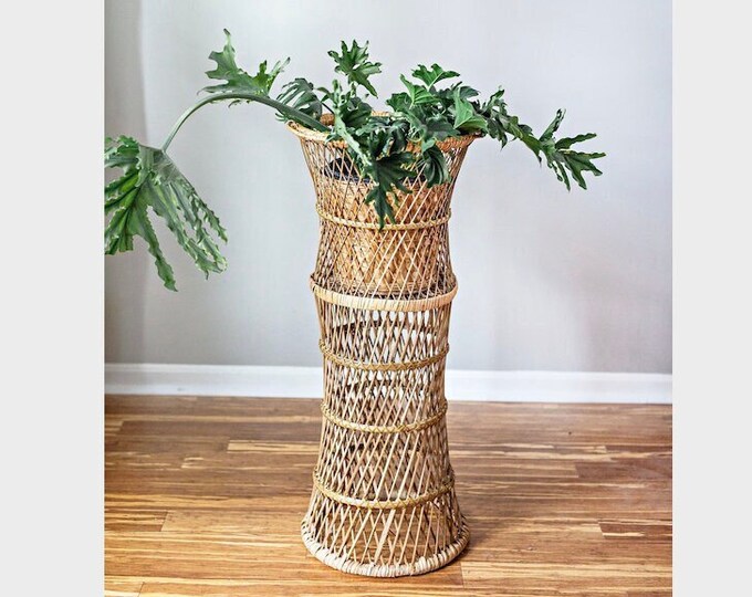 Rattan Plant Stand | FREE SHIPPING