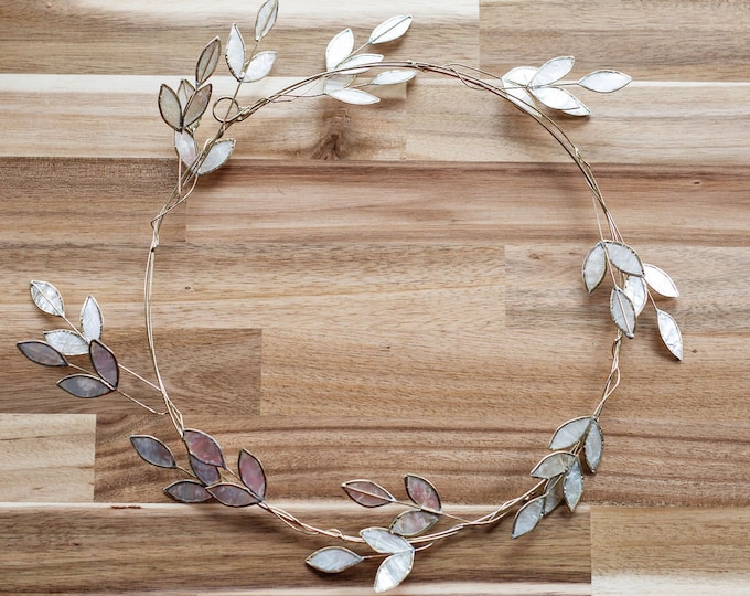 Capiz Vine Wreath