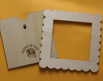 Scalloped Frame | Embroidery Mounting Frame