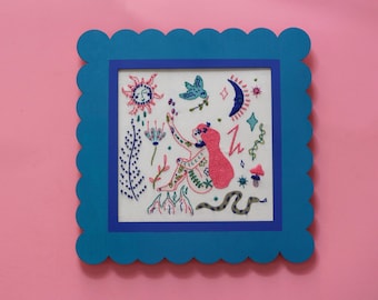 Persephone Hand Embroidery Kit DIY Embroidery