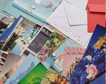 Creative Set: Letter Paper, Postcards, Envelopes, Letters, Place Cards