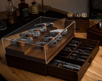 Rustic Knife Display Case - Etsy