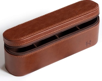 Holme & Hadfield - Combo Deck - Leather Case for Extra Pillars - Brown (Leather Case Only)