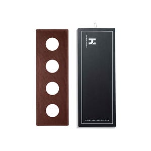 Holme & Hadfield Knife and Combo Deck Vegan Leather Padding - Padding Only (Knife and Combo Deck Not Included)