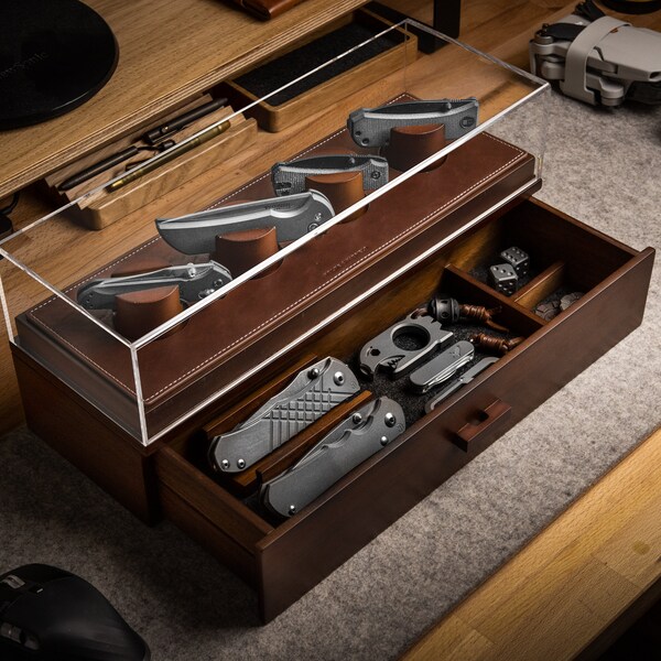 Knife Display Case Etsy