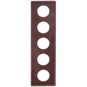 Holme & Hadfield The Coin Deck Imbottitura in pelle vegana - Imbottitura per espositore per monete e inserto per cassetto - Solo imbottitura (scatola per monete non inclusa)