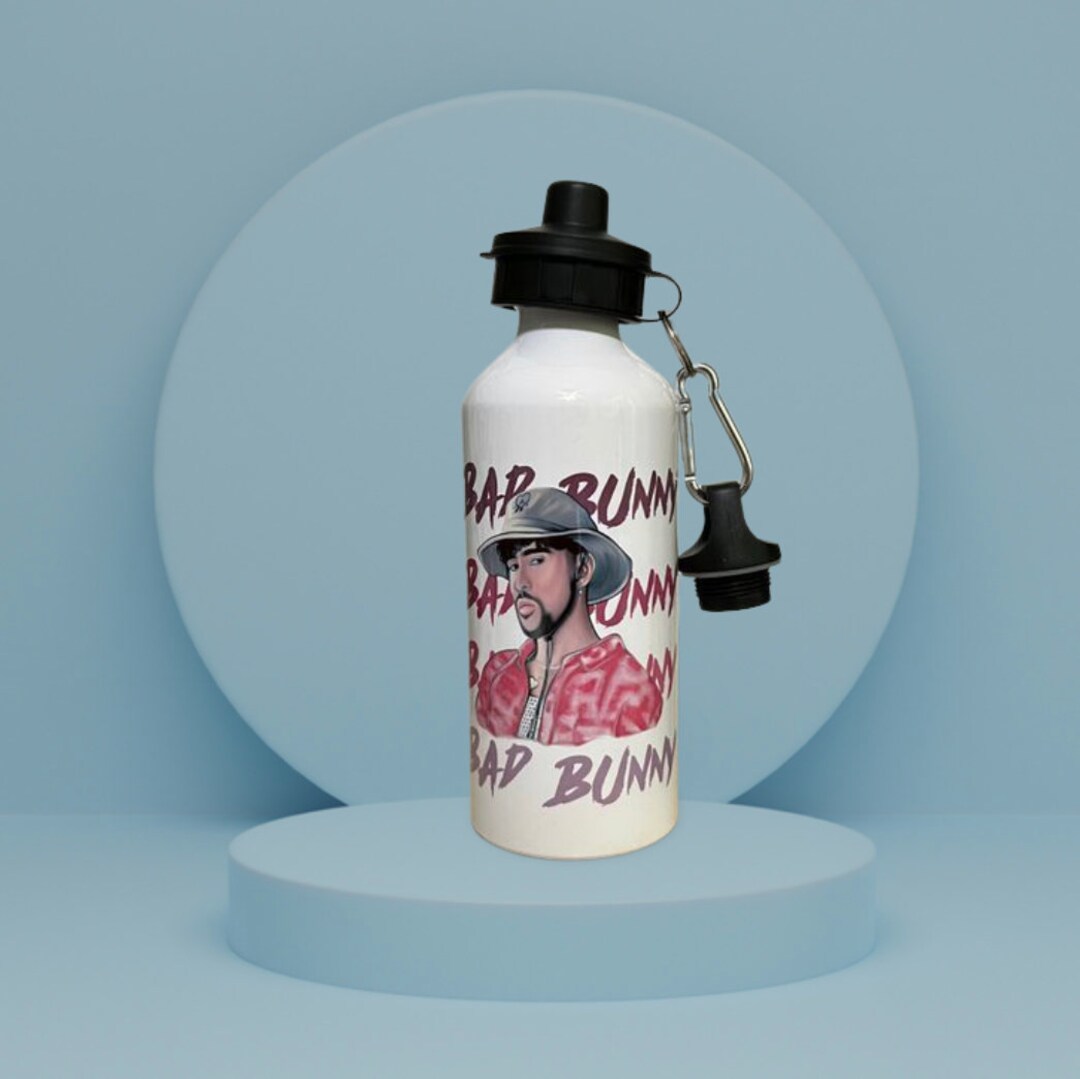Bad Bunny Water Bottle / Un Verano Sin Ti Etsy