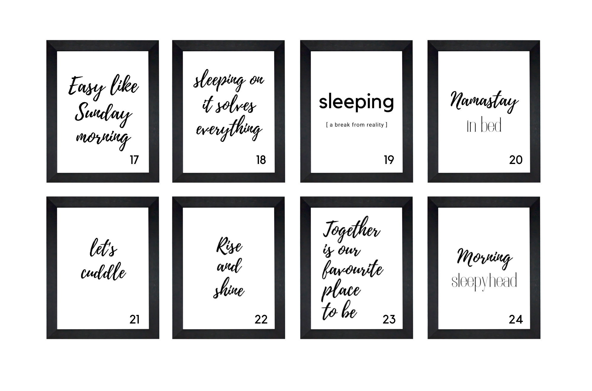 Bedroom Prints / Bedroom Wall Art / Bedroom Signs / Bedroom | Etsy