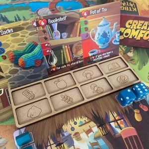 Kreatur Komforts Kartenhalter Spielertafel Token Tablett