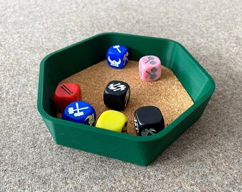 Dice Tray - Kleine dobbelsteendoos voor bordspellen, Dungeons and Dragons D & D, Pathfinder