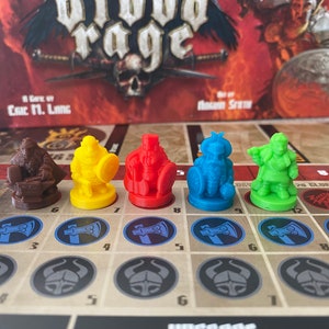 Blood Rage - Clan Tokens