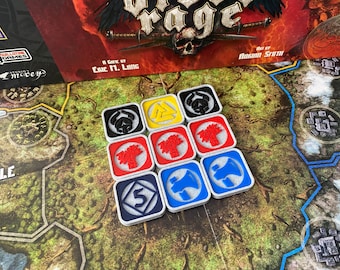 Blood Rage-bordspelplunderingstokens - niet-officiële upgrades
