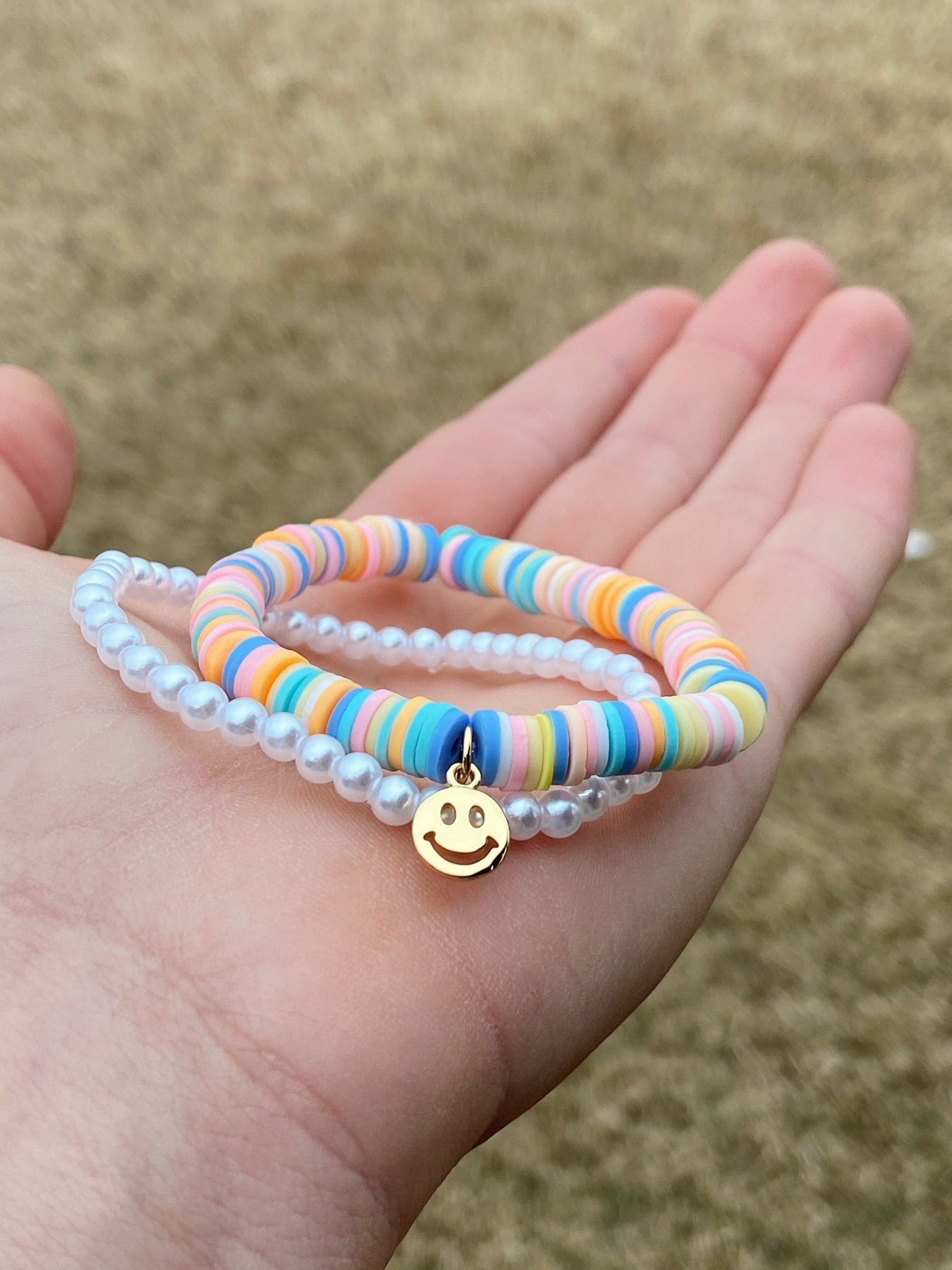 Trendy on sale beaded bracelets