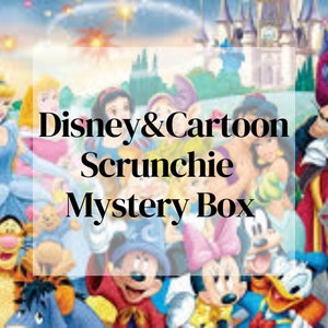 Disney Scrunchie Mystery Box // Scrunchie Mystery Box // Mystery Box // Disney Scrunchies // Character Scrunchies // Disney // Disney lovers