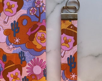 Bubble O-Bill Wristlet // Key fob wristlets // Wristlet // Keychain Wristlet // Keychain // Women's gift // Bubble O-Bill // Teacher Gifts