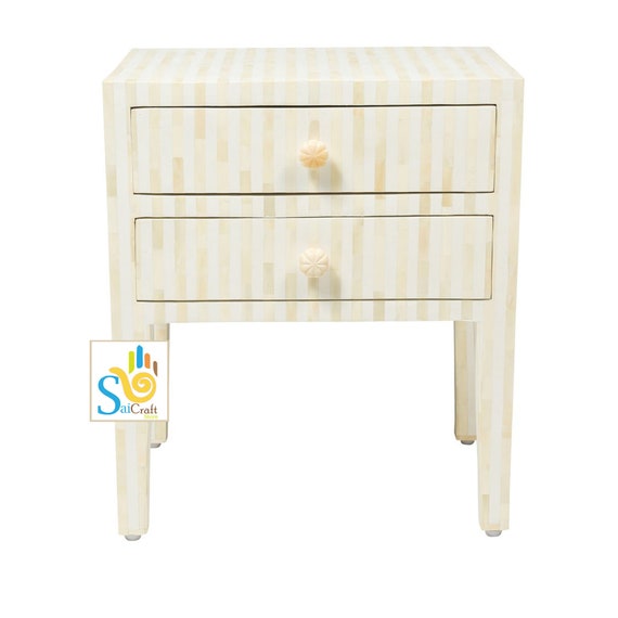 Bone 2024 white nightstand