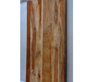 Tablero de mesa de madera recuperada rústica hecho a mano