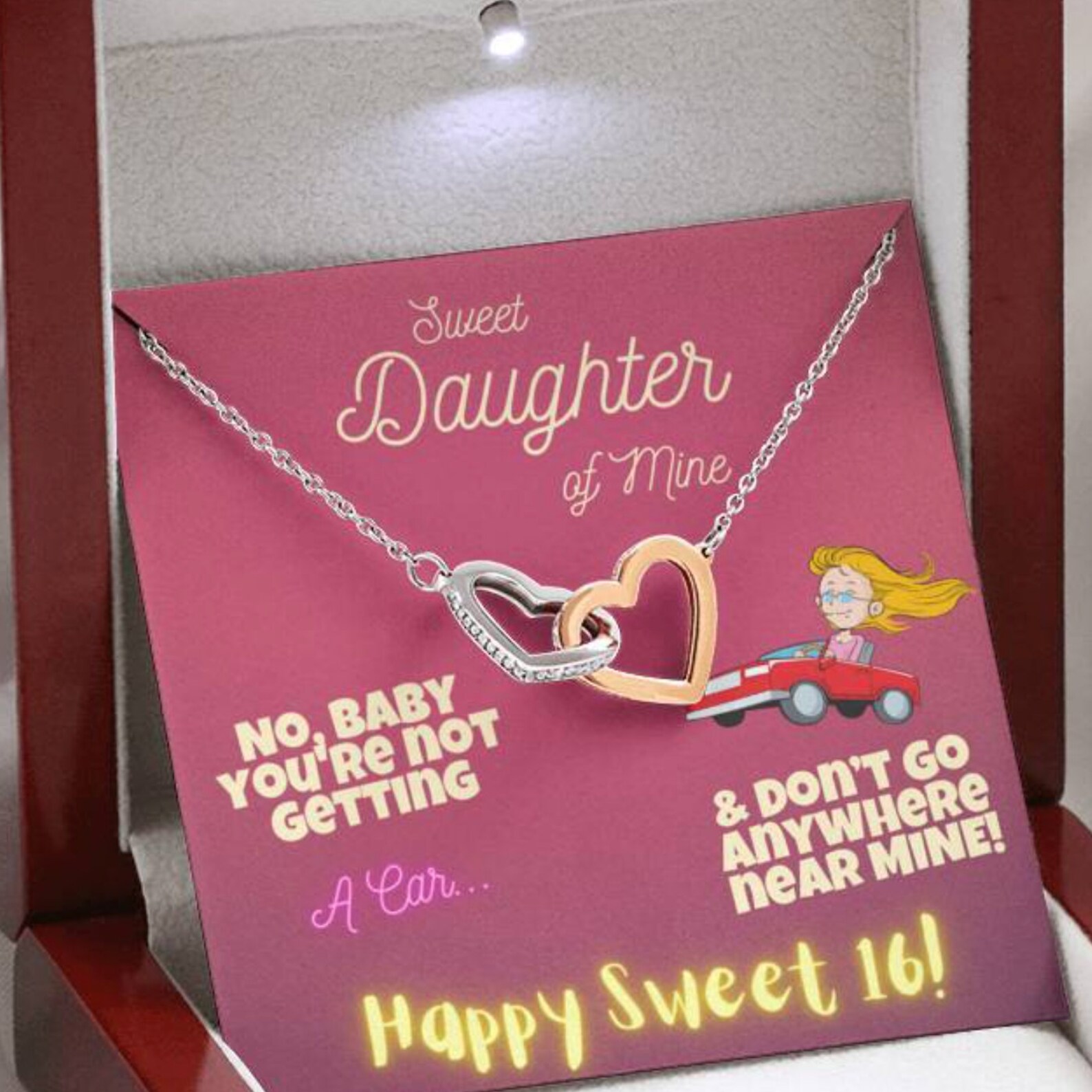 Happy Sweet 16 gift for Daughter 16th Birthday Gift for Etsy