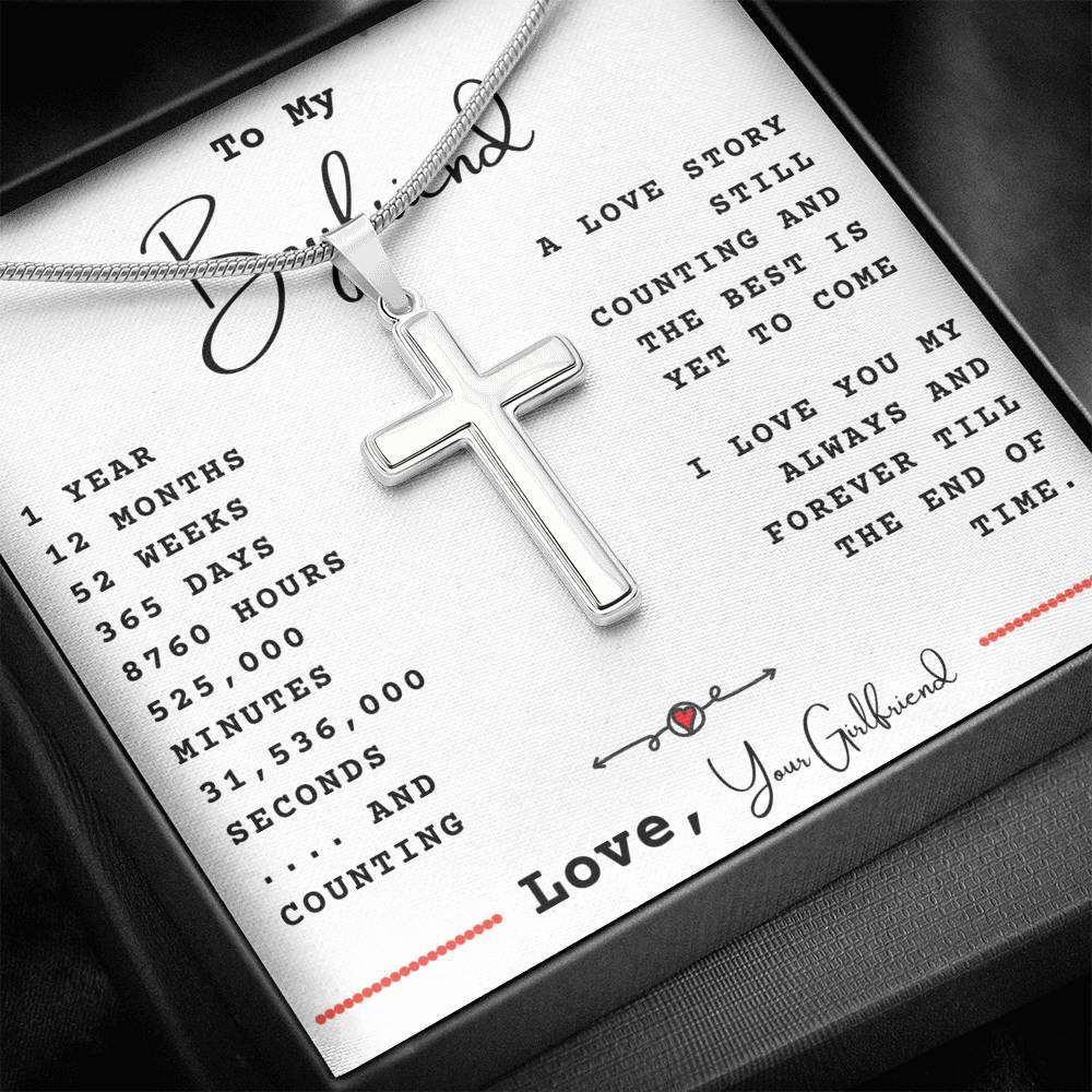 Boyfriend 1st Anniversary Gift Anniversary Gifts for | Etsy