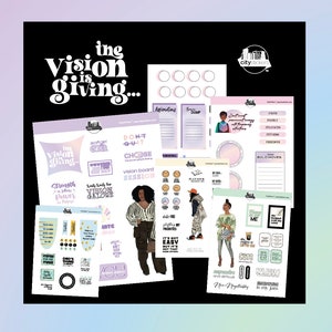 Women's Vision Board Bundle, Vision Board Kit for Women, Vision Board for  Girls Vision Board Party Kit, Vision Board 2024 