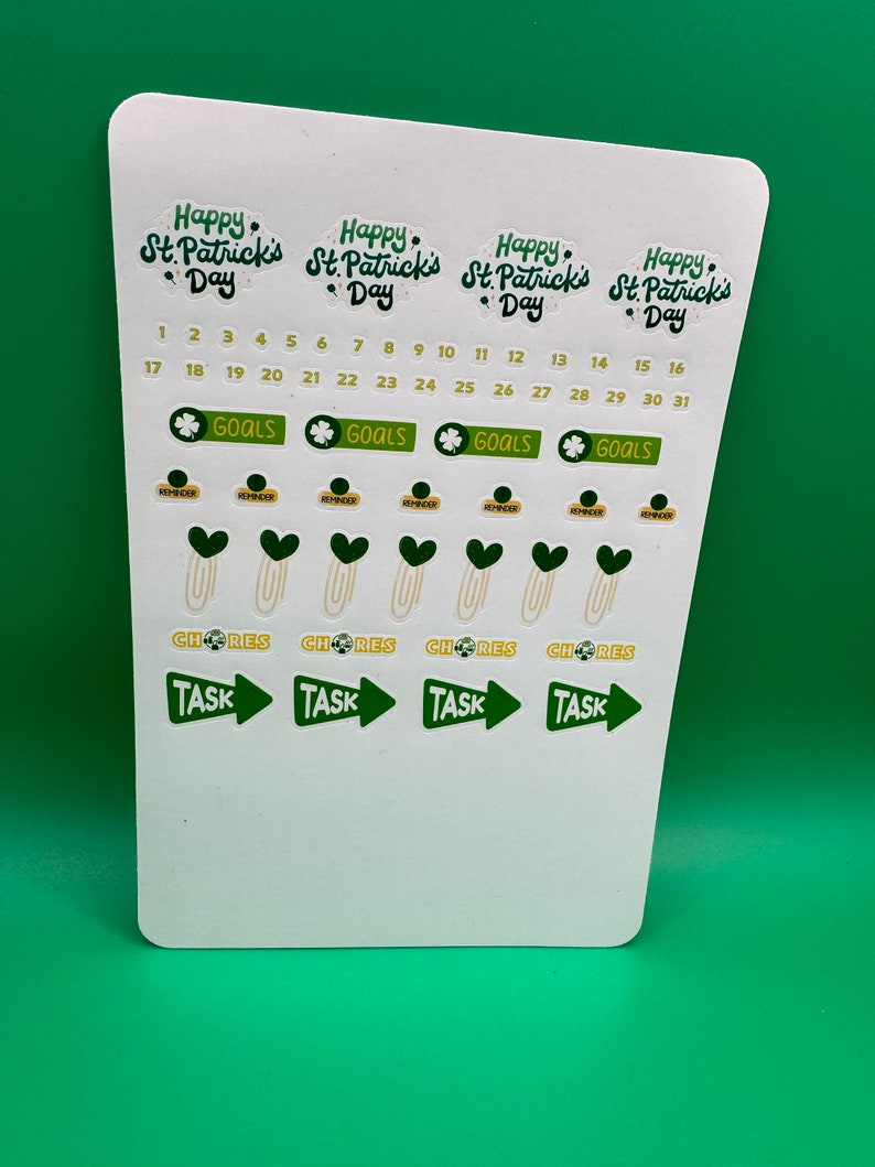 glow stickers st patricks day