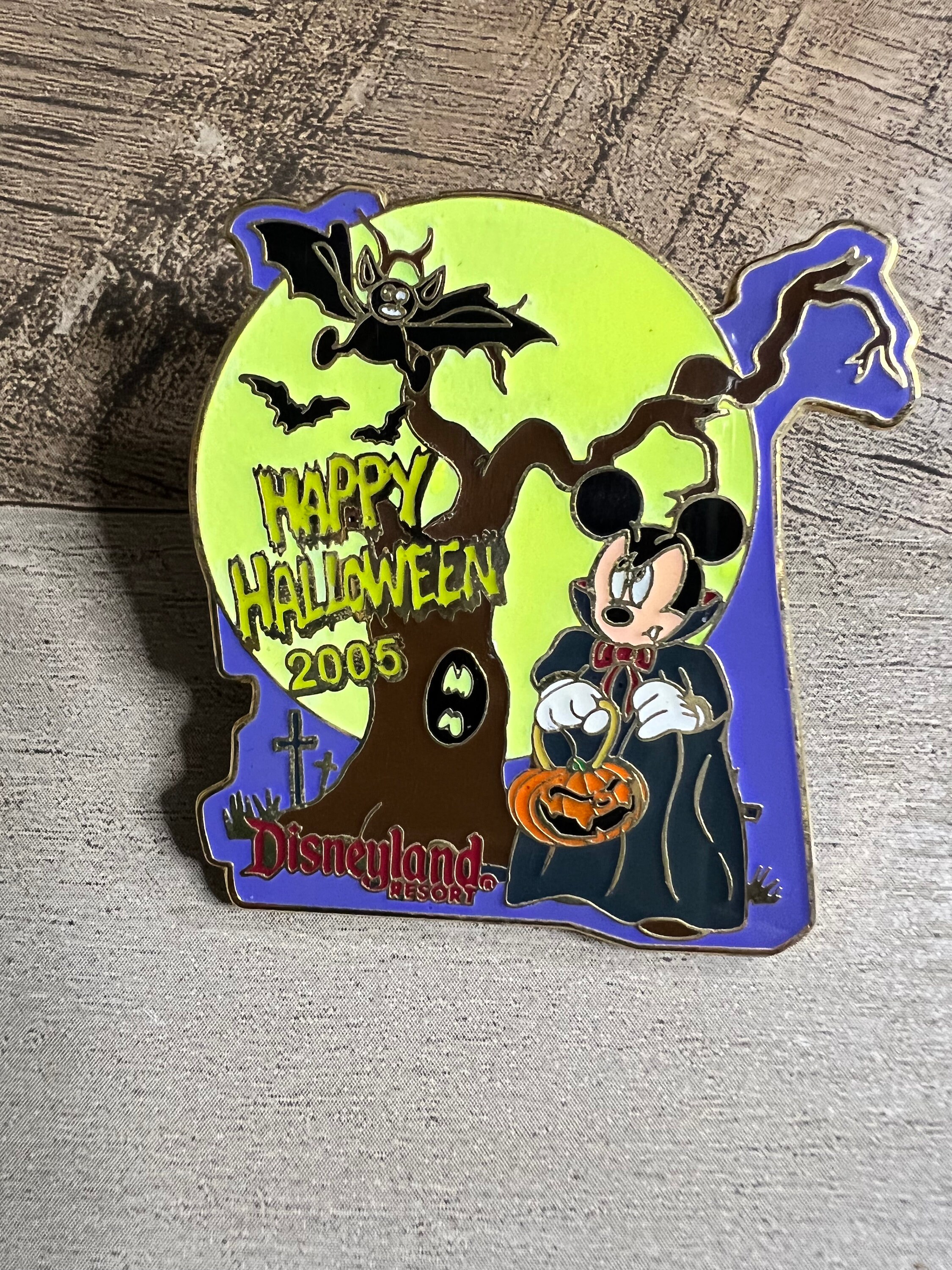 Disney DLR Pin Happy Halloween 2005 Complete Set of 5 LE