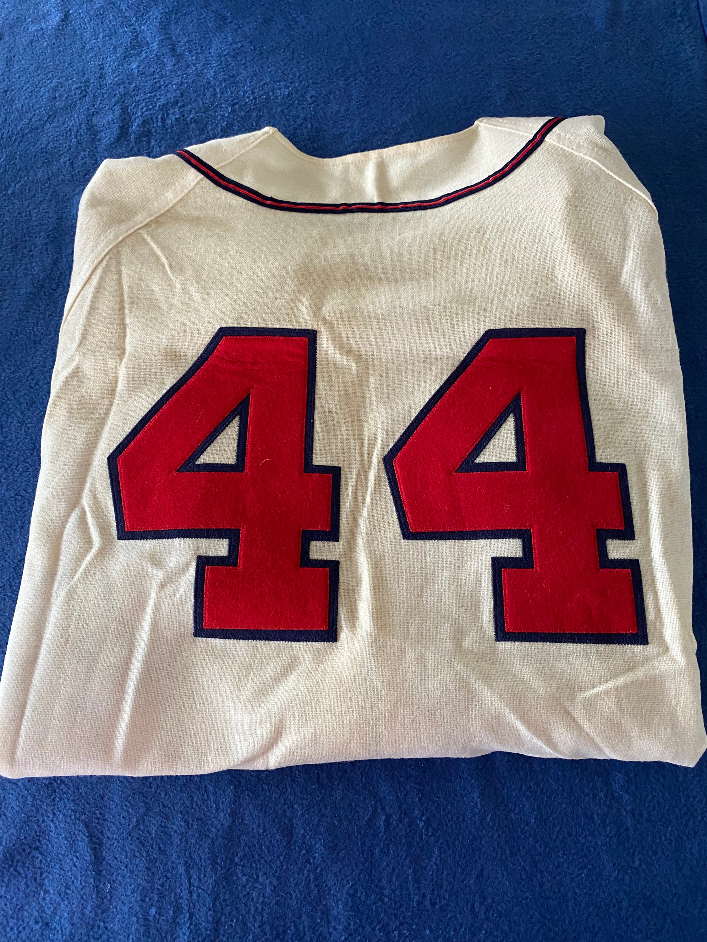 Braves 44 Cooperstown Collection Mitchell and Ness Multi - Etsy UK