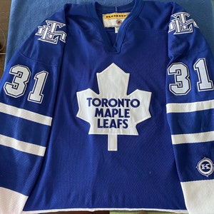 Curtis Joseph Koho NHL Toronto Maple Leaf Handsigniertes Hockeytrikot