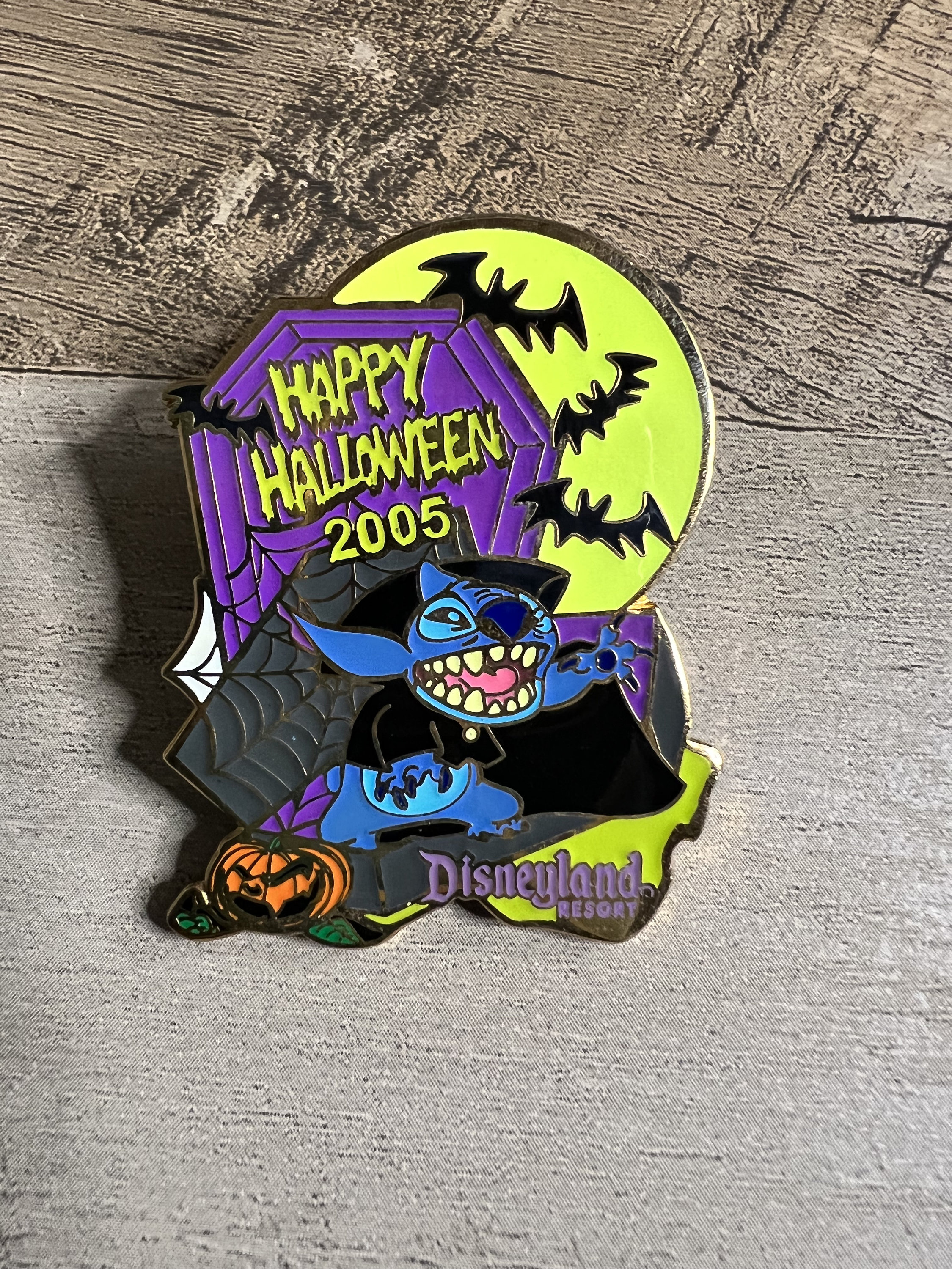 Disney DLR Pin Happy Halloween 2005 Complete Set of 5 LE
