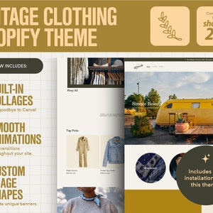 Boho Shopify Theme Template | Ecommerce Website | Shopify Template | Shopify Website | Shopify Design | Boho Website