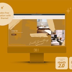 Boho Shopify Theme Template | Ecommerce Website | Shopify Template | Shopify Website | Shopify Design | Boho Website