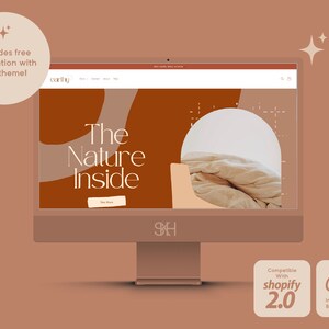Boho Shopify Theme Template | Ecommerce Website | Shopify Template | Shopify Website | Shopify Design | Boho Website