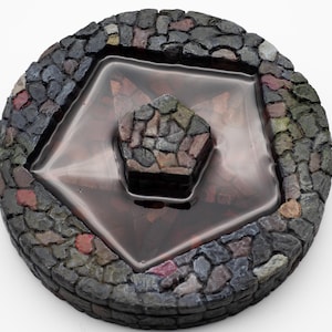 Pentagram Fountain - Table Top Scatter Terrain for Dungeons & Dragons