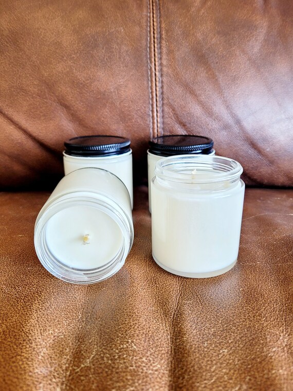 Man Cave Candle Sampler 4 Pack homemade 4oz soy candles Etsy